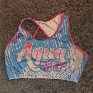 Rain Athletics worlds 2015 sports bra
